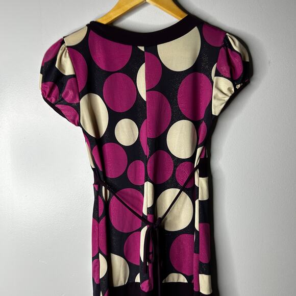 Vintage Rue 21 Y2K Babydoll Fairy Grunge Top Size M Burgundy 90S Preppy - Picture 4 of 12